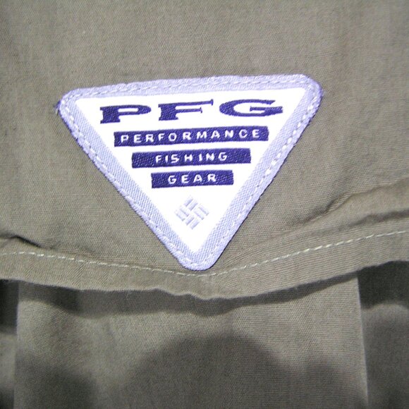 COLUMBIA PFG VENTED FISHING SHIRT LARGE - Picture 6 of 9